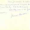 Letter from Madame E. Rousseau - 
	Letter from Madame E. Rousseau, September 1966, verso (Warsaw University Library)