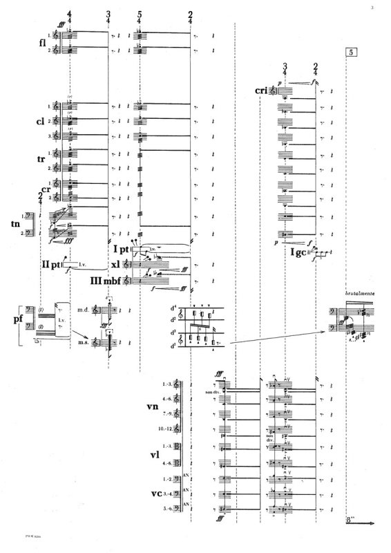 Pianophonie for piano, electronic sound transformation and orchestra - 
	Pianophonie for piano, electronic sound transformation and orchestra (1976–78) – No. 4